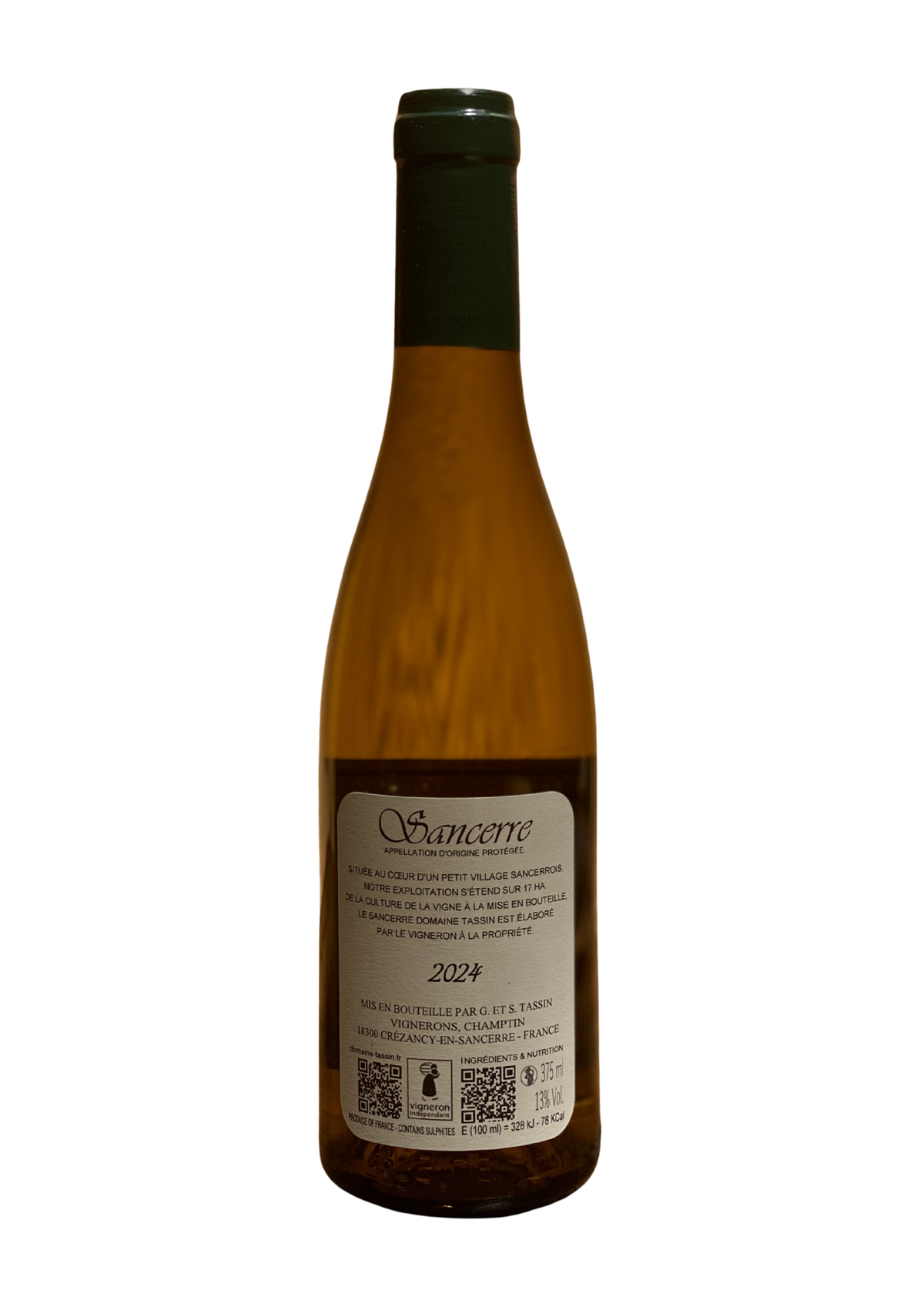 Sancerre 1/2 bouteille 2023 l Domaine Tassin