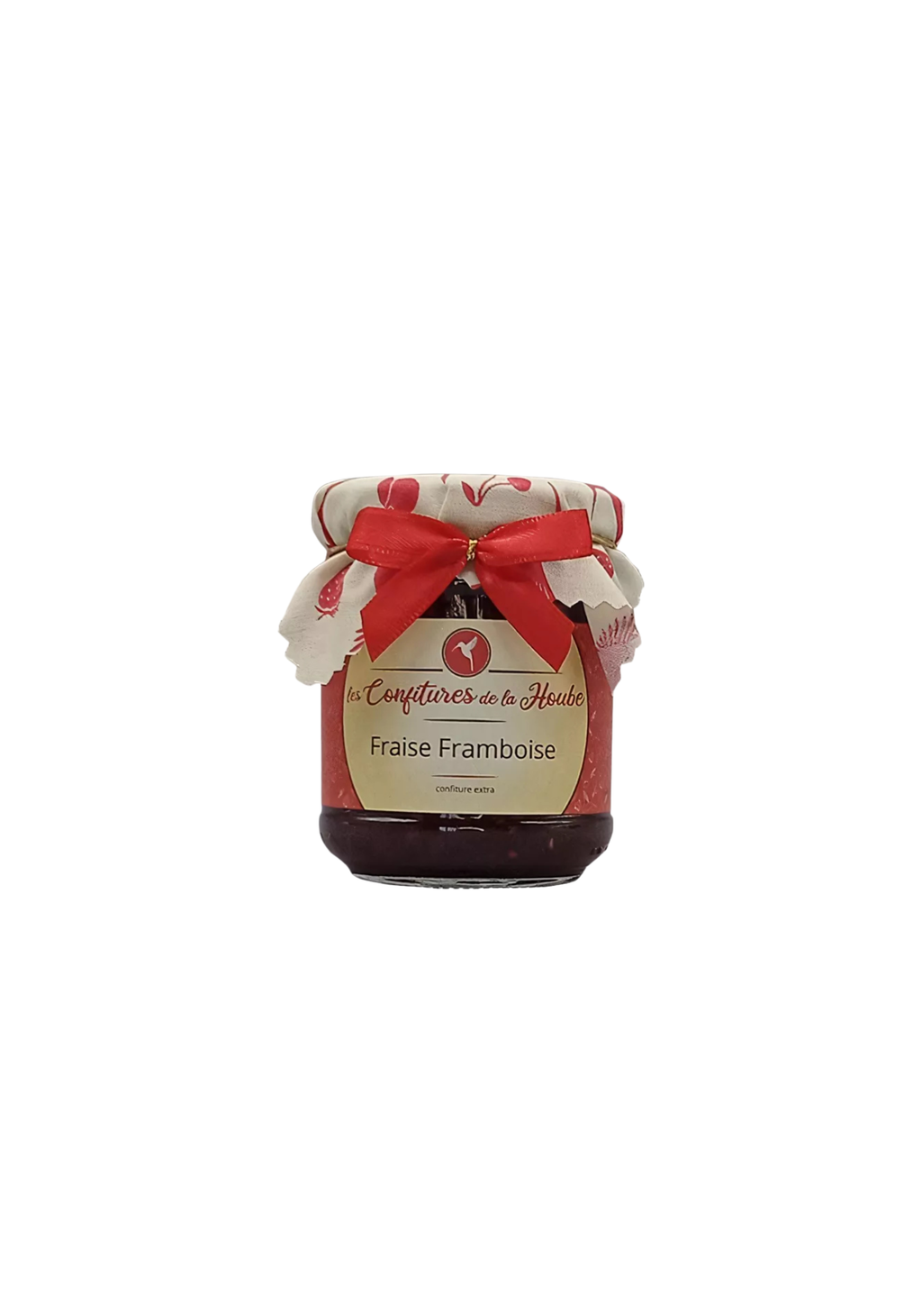 Mermelada Extra Fresa Frambuesa 220g - Les Confitures de la Hoube 