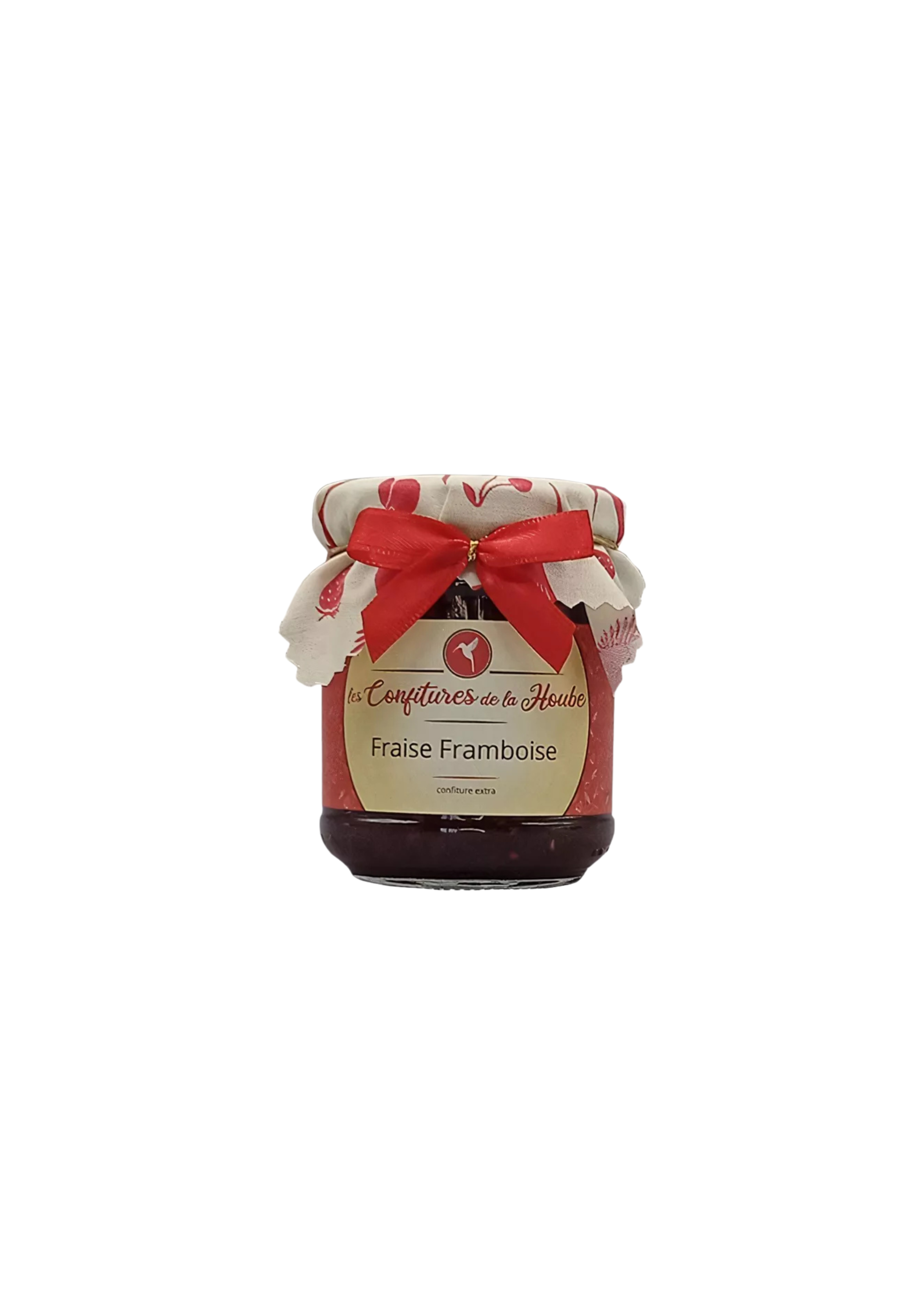 Mermelada Extra Fresa Frambuesa 220g - Les Confitures de la Hoube 