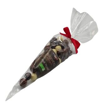 Bouchées Plaisir enrobés chocolatés BIO 60g - Les Confitures de la Hoube