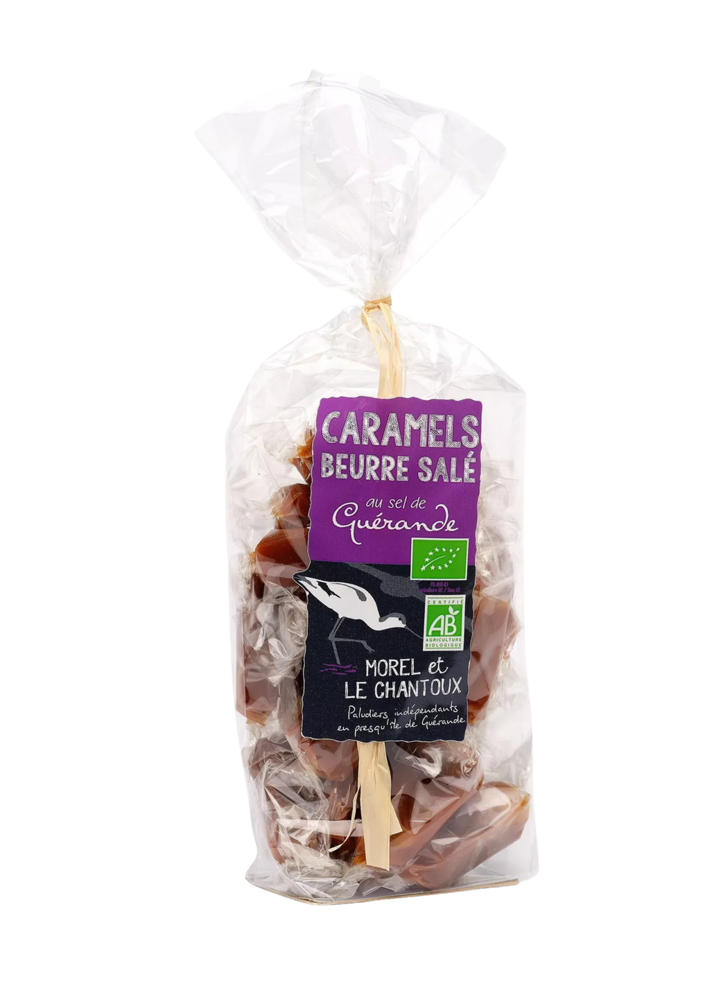 Caramelos de mantequilla salados ecológicos 300g - L'Atelier du Sel - Morel y Le Chantoux 