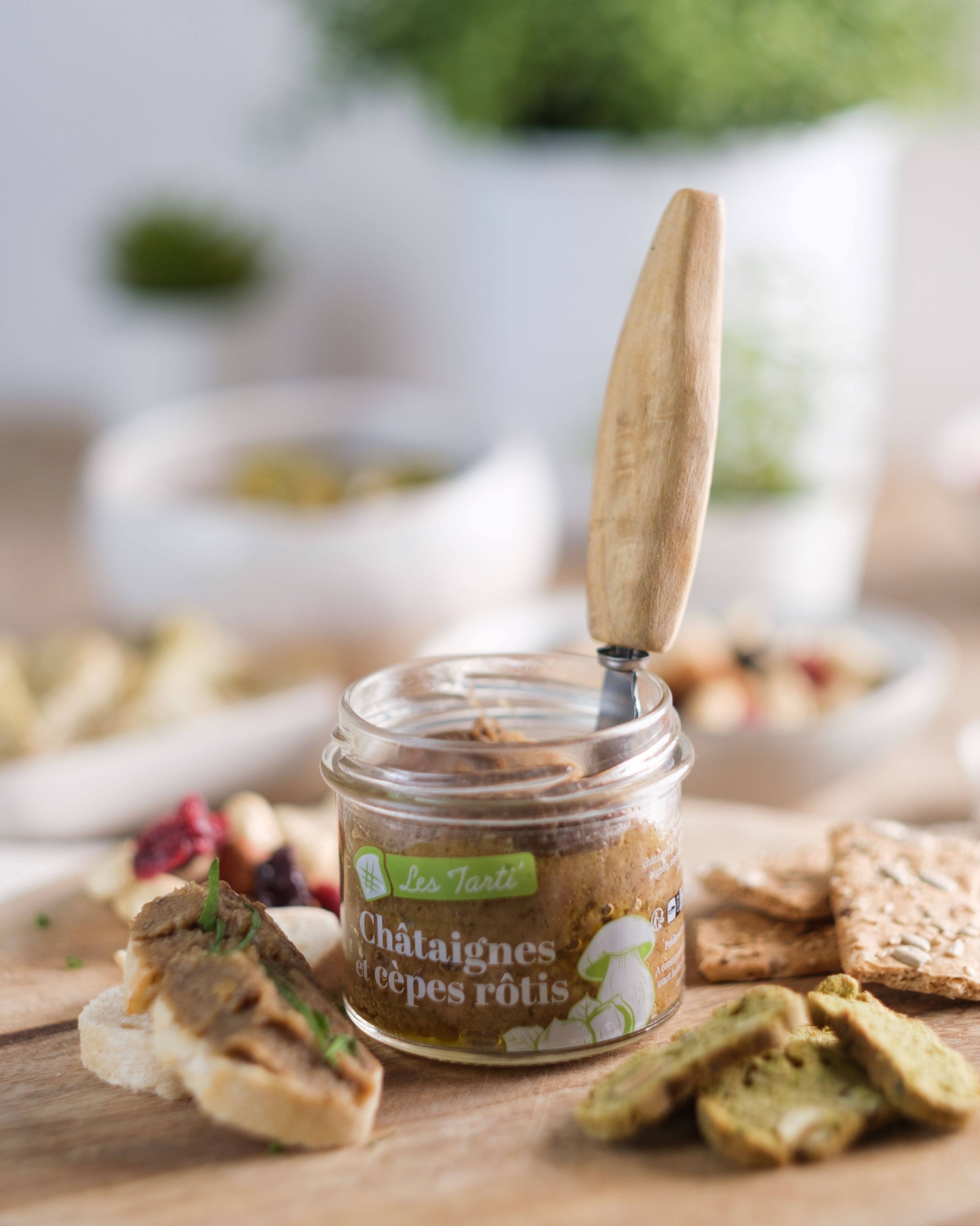 Crema de castañas y setas porcini asadas - Maison Lembert 