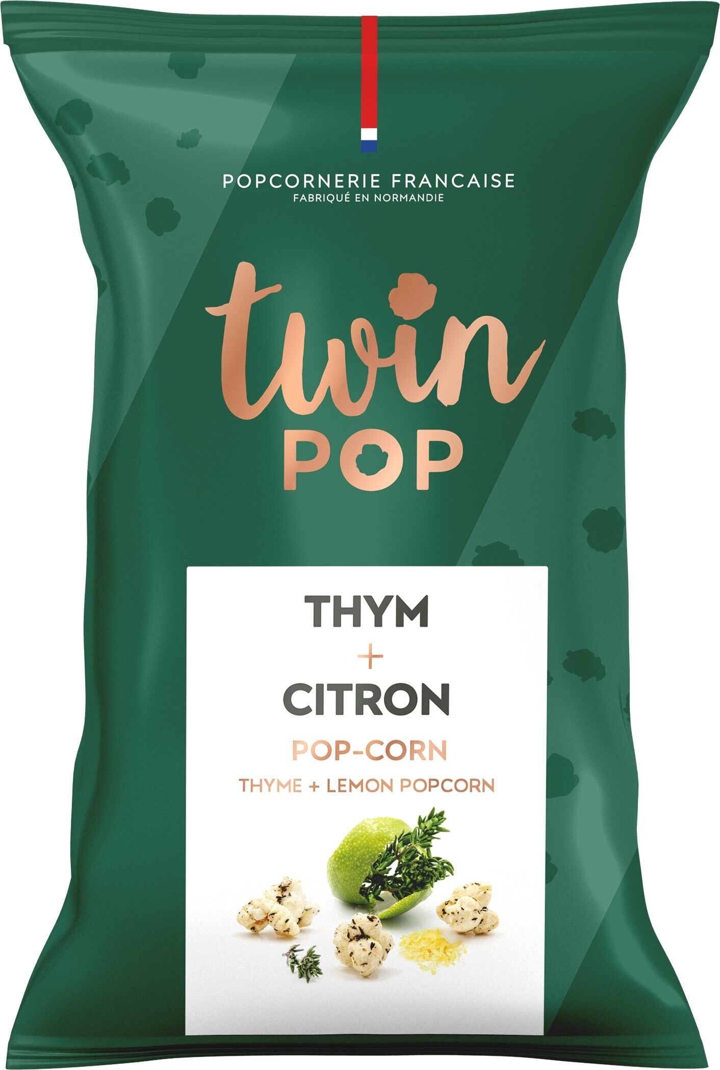Pop Corn - Grand format- Thym et Citron 100g - Twin Pop