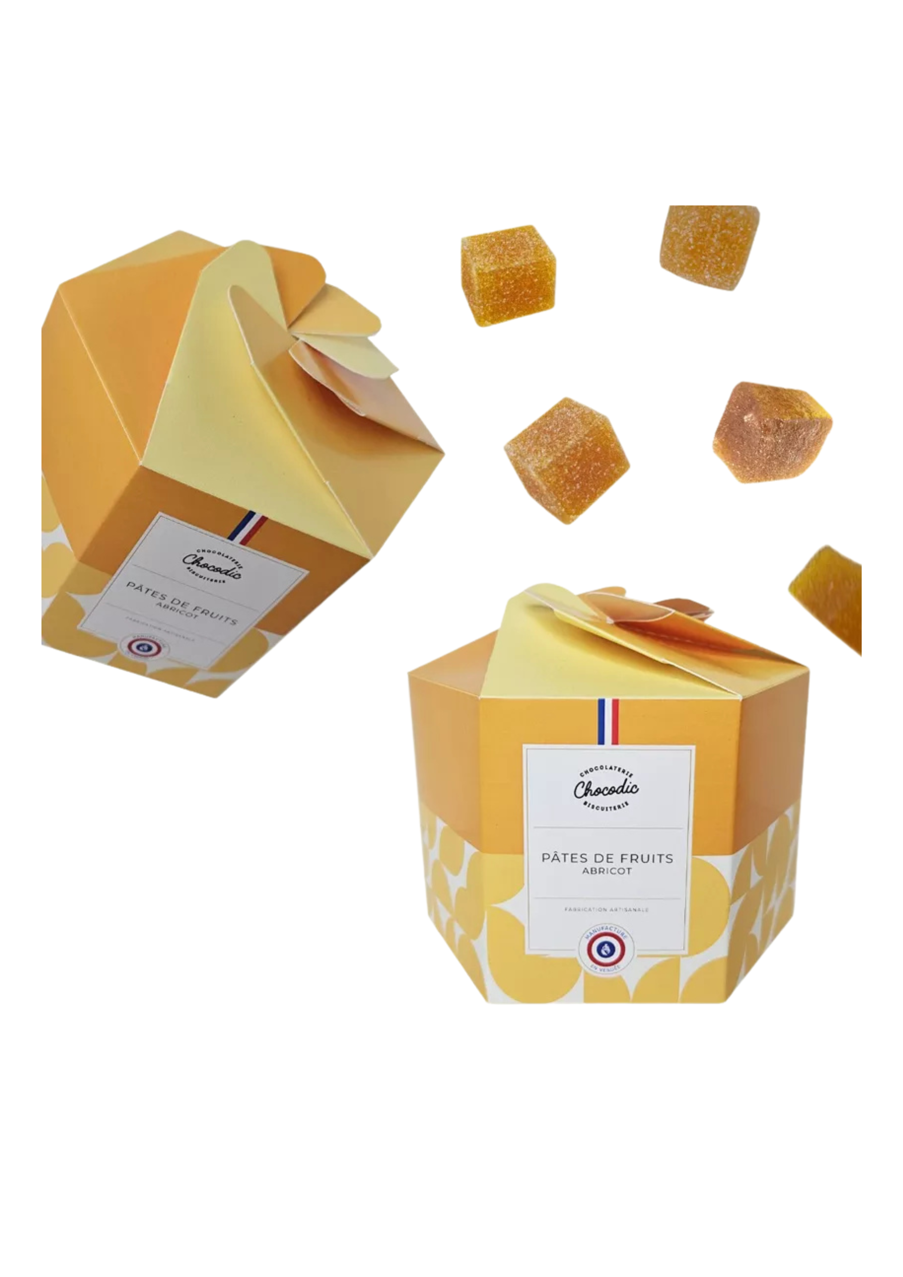 Caja de regalo de pasta de albaricoque - Chocodic