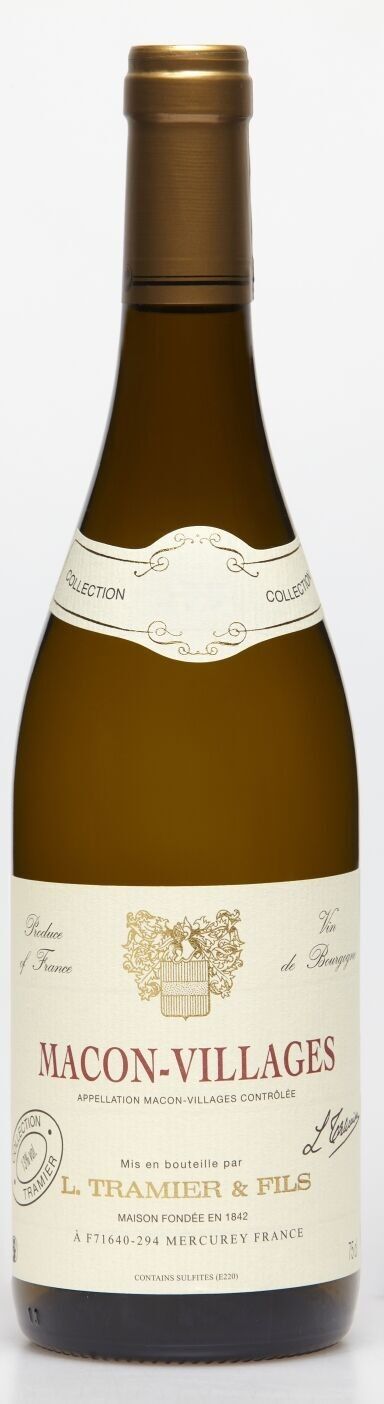 Mâcon Villages - Chardonnay - Vin Blanc l Domaine Tramier