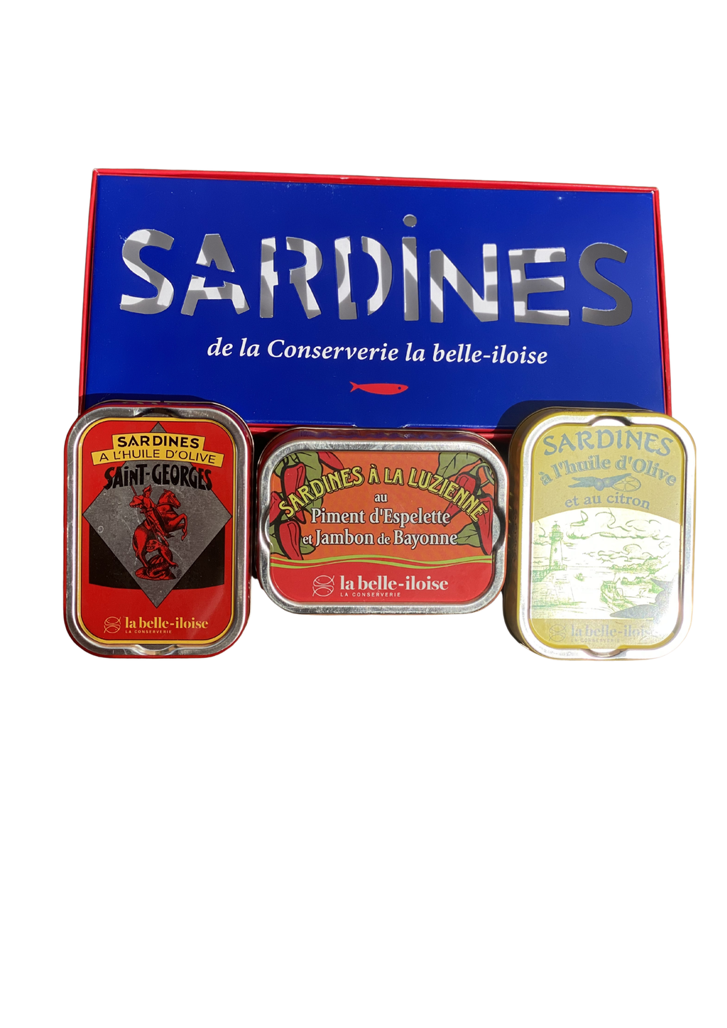 Set de regalo de sardinas 3 x 115 g - La Belle-Iloise