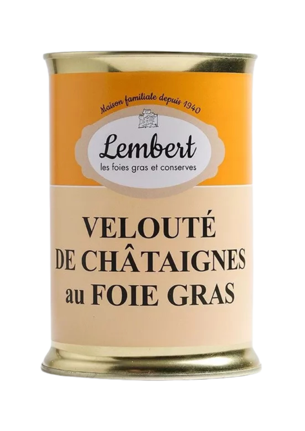 Velouté de châtaignes au foie gras - Maison Lembert