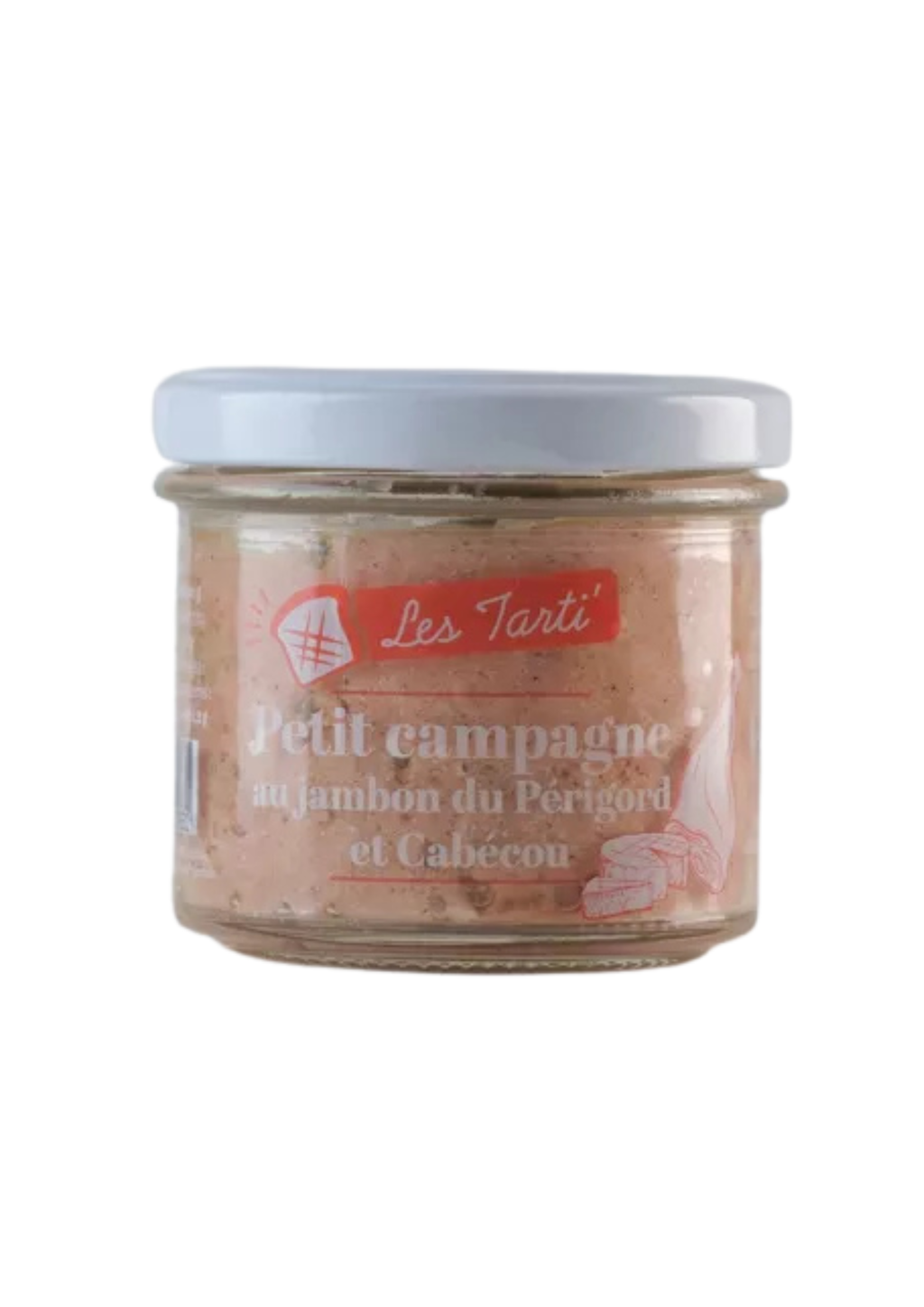 Pequeño untable campestre con jamón de Périgord y queso Cabécou - Maison Lembert 