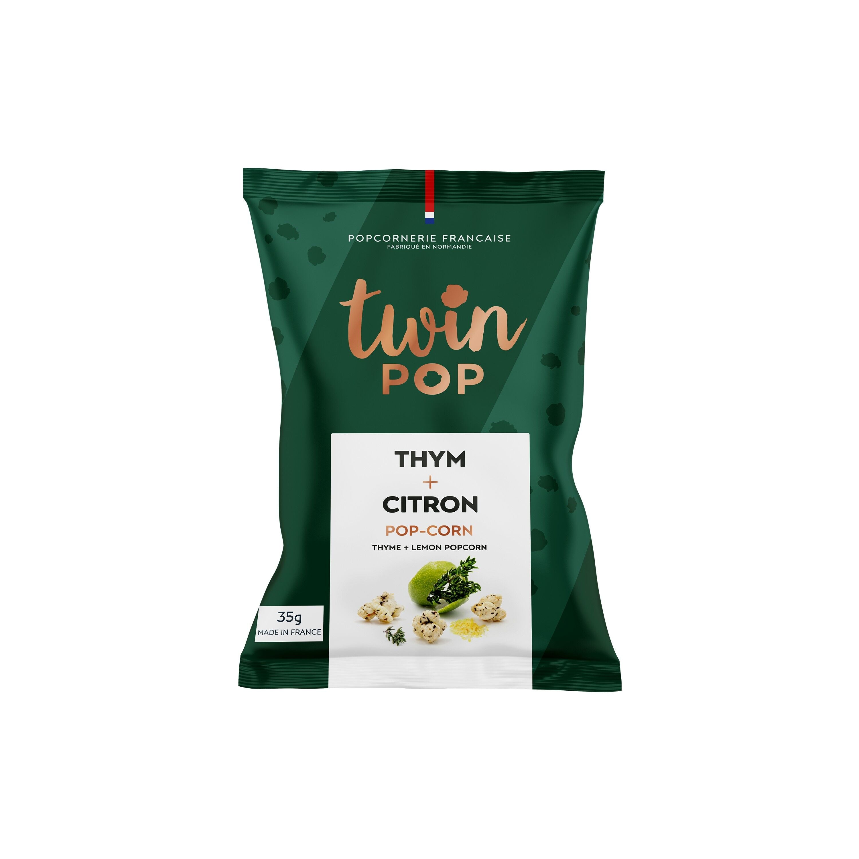 Pop Corn - Petit- Thym et Citron 35g - Twin Pop