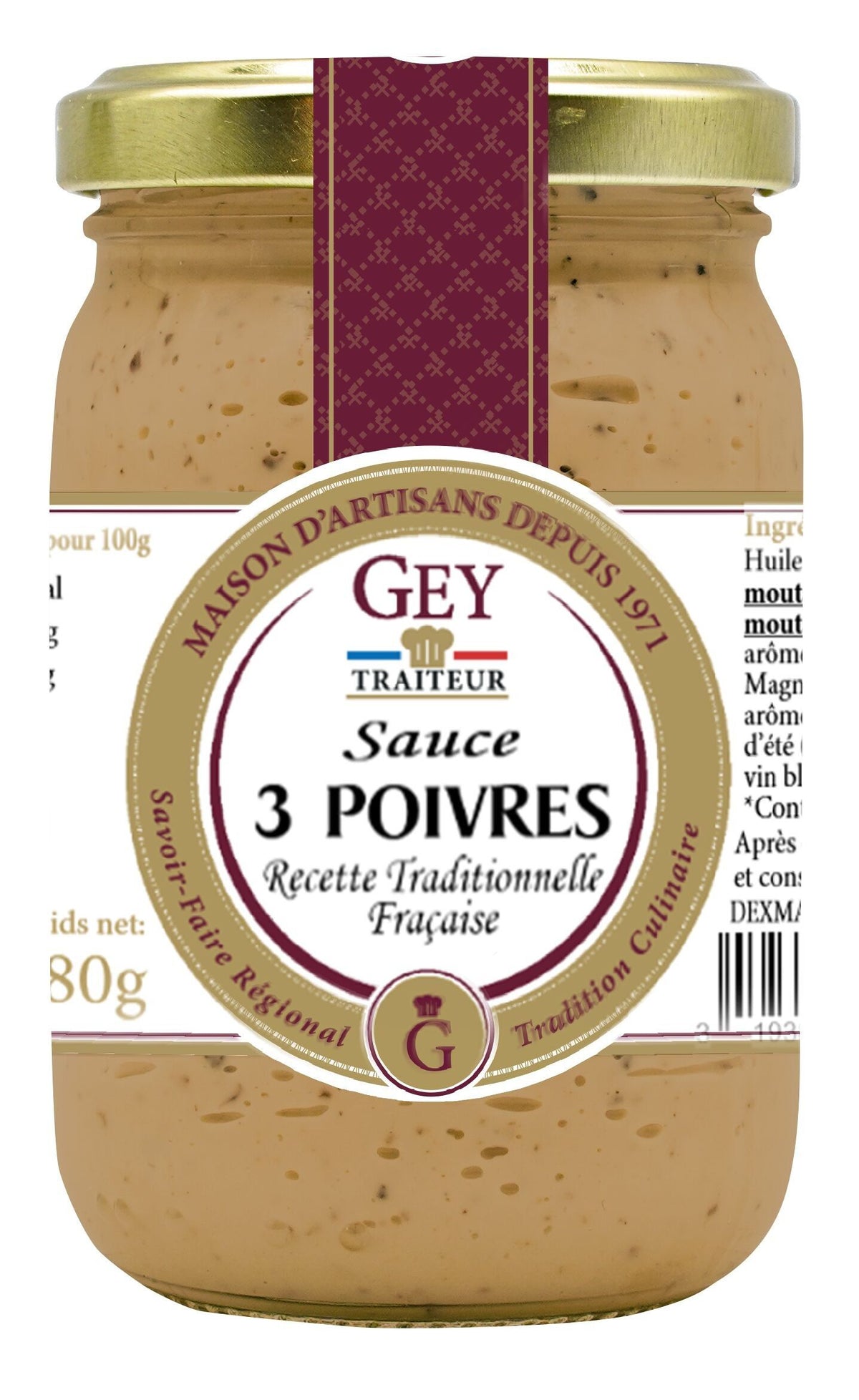 Salsa de tres pimientas - Raoul GEY House