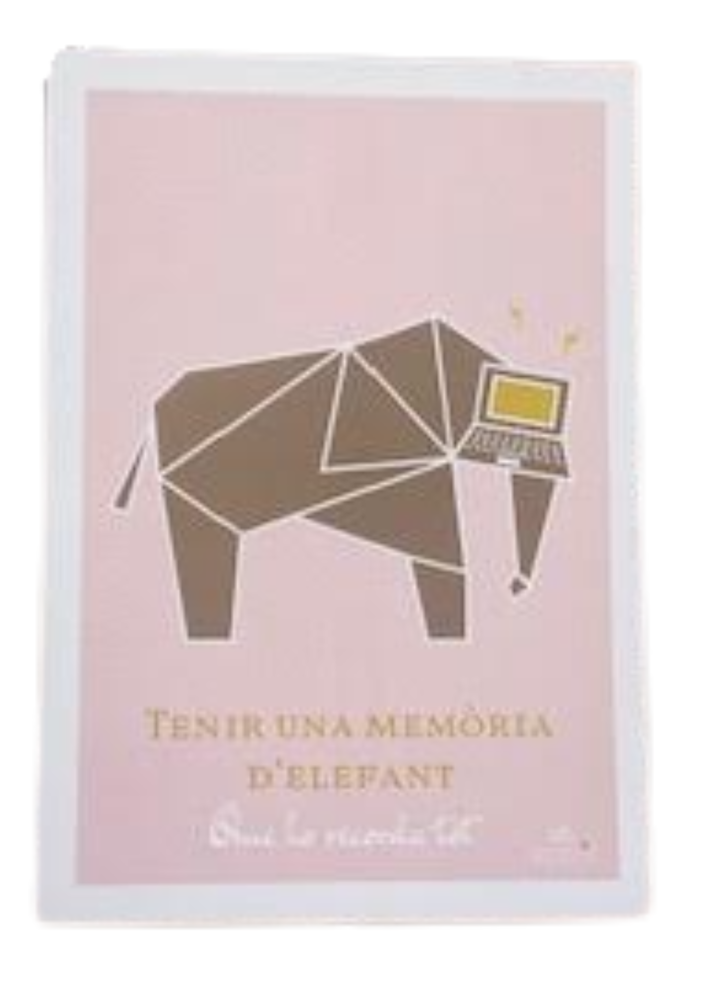 Petites cartes expressions CAT - Elephant - Little Bourricot