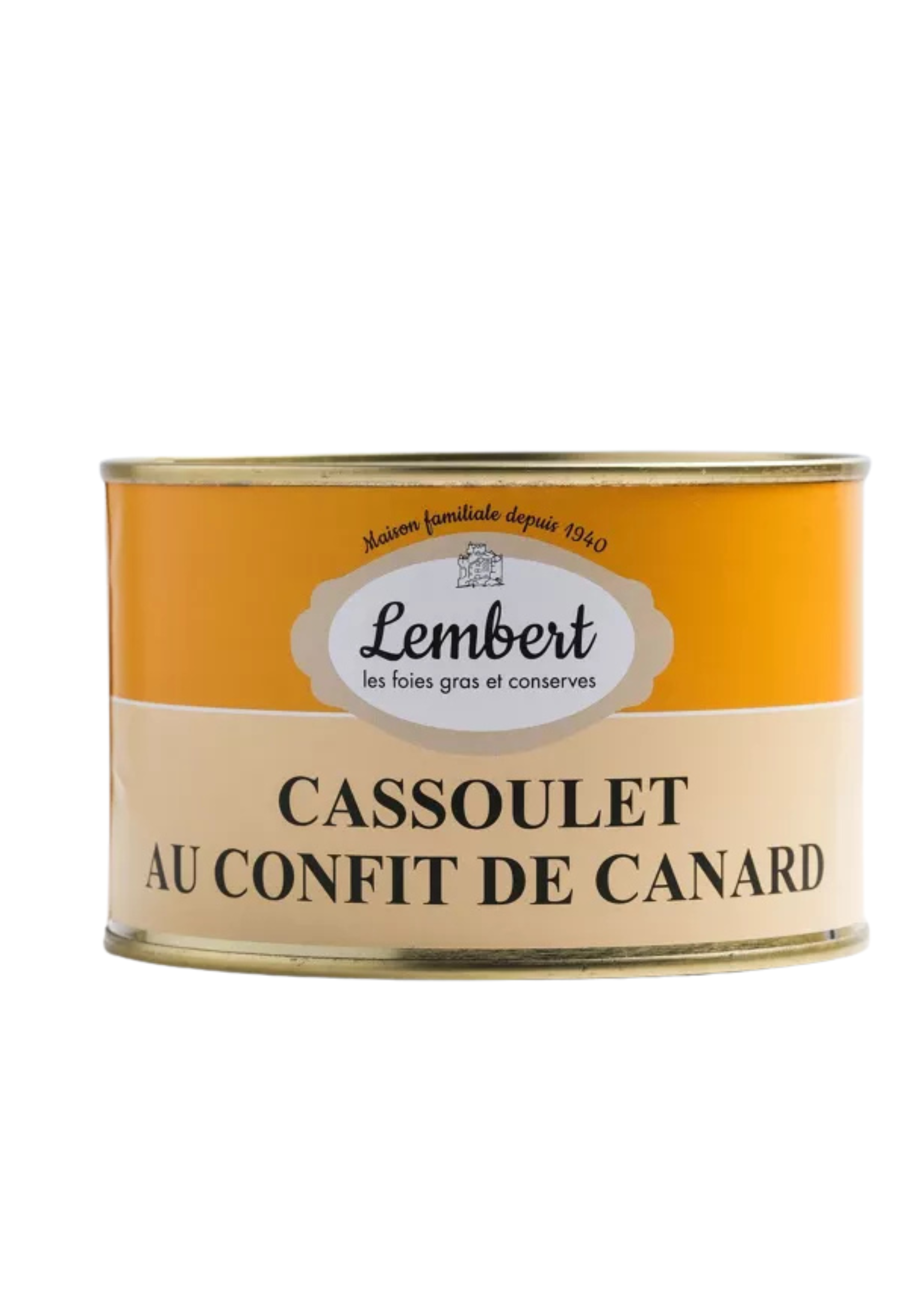 Cassoulet con pato confitado 800 g - Maison Lembert