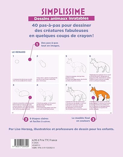 Simplissime "Dessins d'animaux inratables" (5-10)- Hachette Enfants