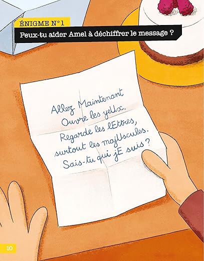 P'tit Sherlock "L'amoureuse Mystère" (7+)- Larousse Jeunesse