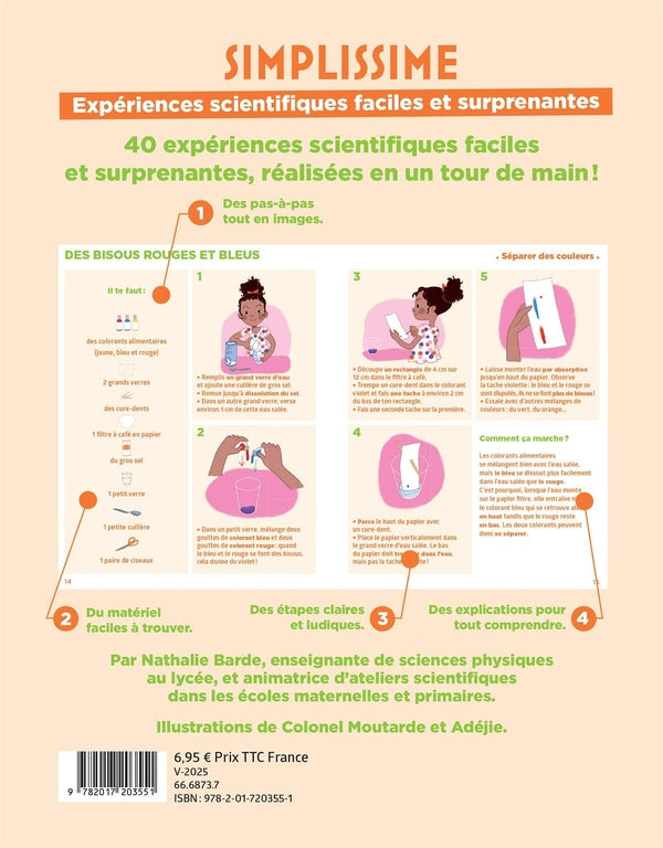 Experimentos científicos extremadamente sencillos y fáciles