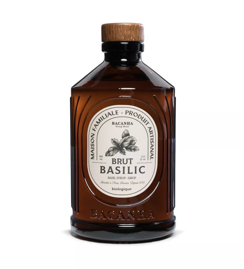 Sirop Brut de Basilic Bio - Bacanha