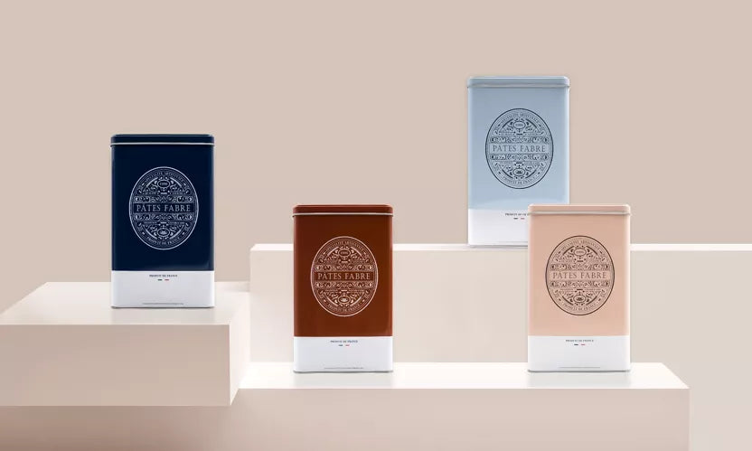 Boite en Métal pour Pâtes - Fabre