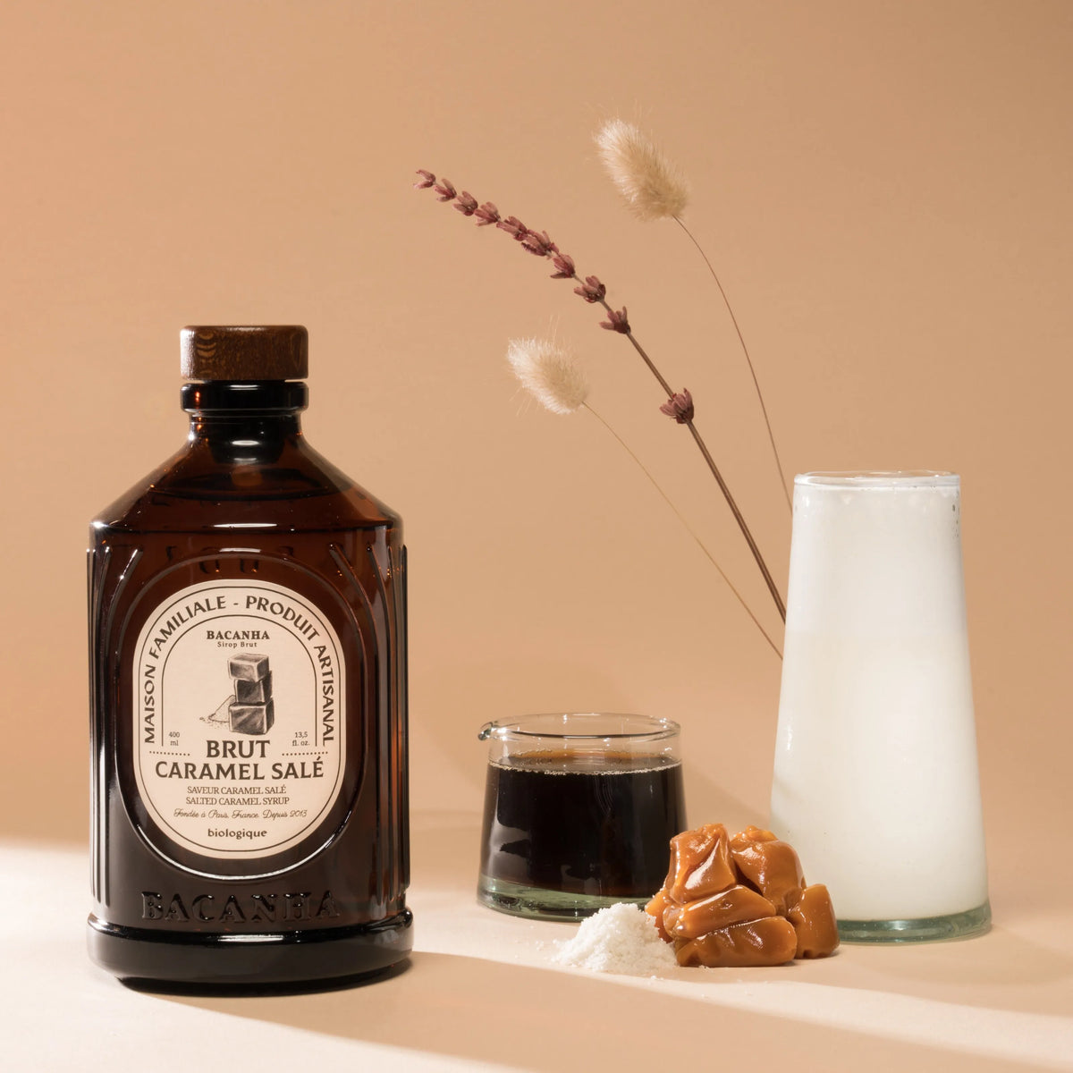 Sirop Brut de Caramel Salé Bio - Bacanha