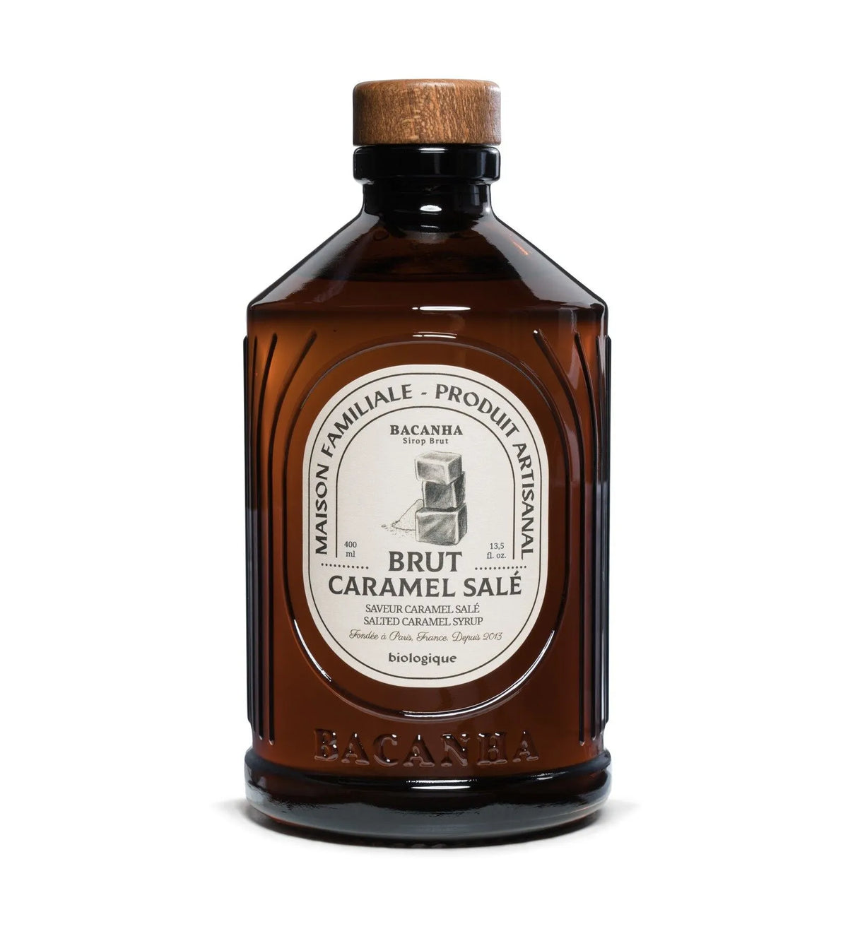 Sirop Brut de Caramel Salé Bio - Bacanha