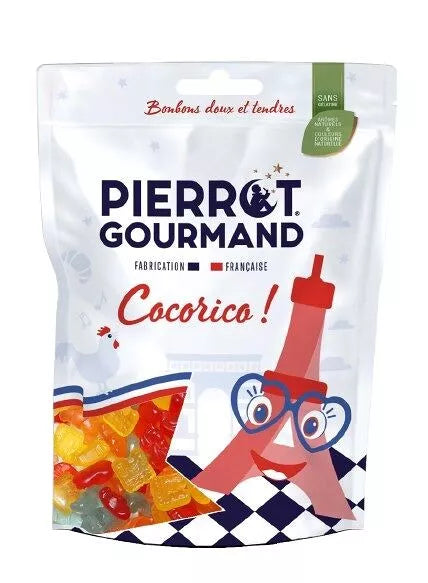 Confiserie - Cocorico Bonbons gélifiés - Pierrot Gourmand