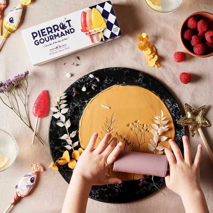Caja de 10 piruletas con sabor a frutas - Pierrot Gourmand