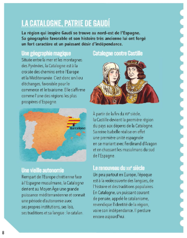 "Gaudi, le génie qui transforma Barcelone" Centenaire de Gaudi- Les Romans- Doc Art (8+) - Bayard Jeunesse