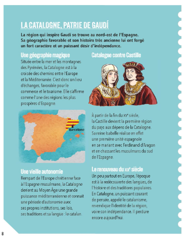 "Gaudi, le génie qui transforma Barcelone" Centenaire de Gaudi- Les Romans- Doc Art (8+) - Bayard Jeunesse