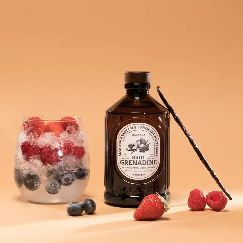 Sirop Brut de Grenadine Bio - Bacanha