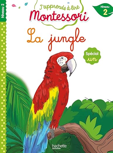 La Jungla (Un Sonido), Nivel 2 - Estoy Aprendiendo a Leer Montessori