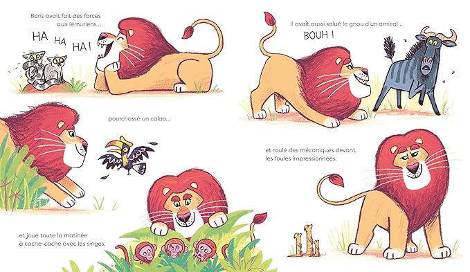 Le Lion qui apprit à écouter (4+)- Larousse Jeunesse