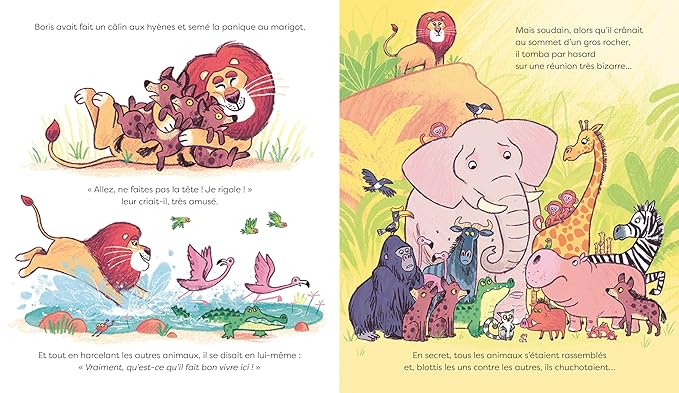 Le Lion qui apprit à écouter (4+)- Larousse Jeunesse