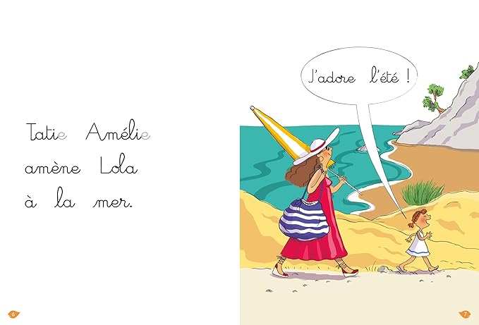 Lola en la Playa, Nivel 1 - Estoy Aprendiendo a Leer Montessori
