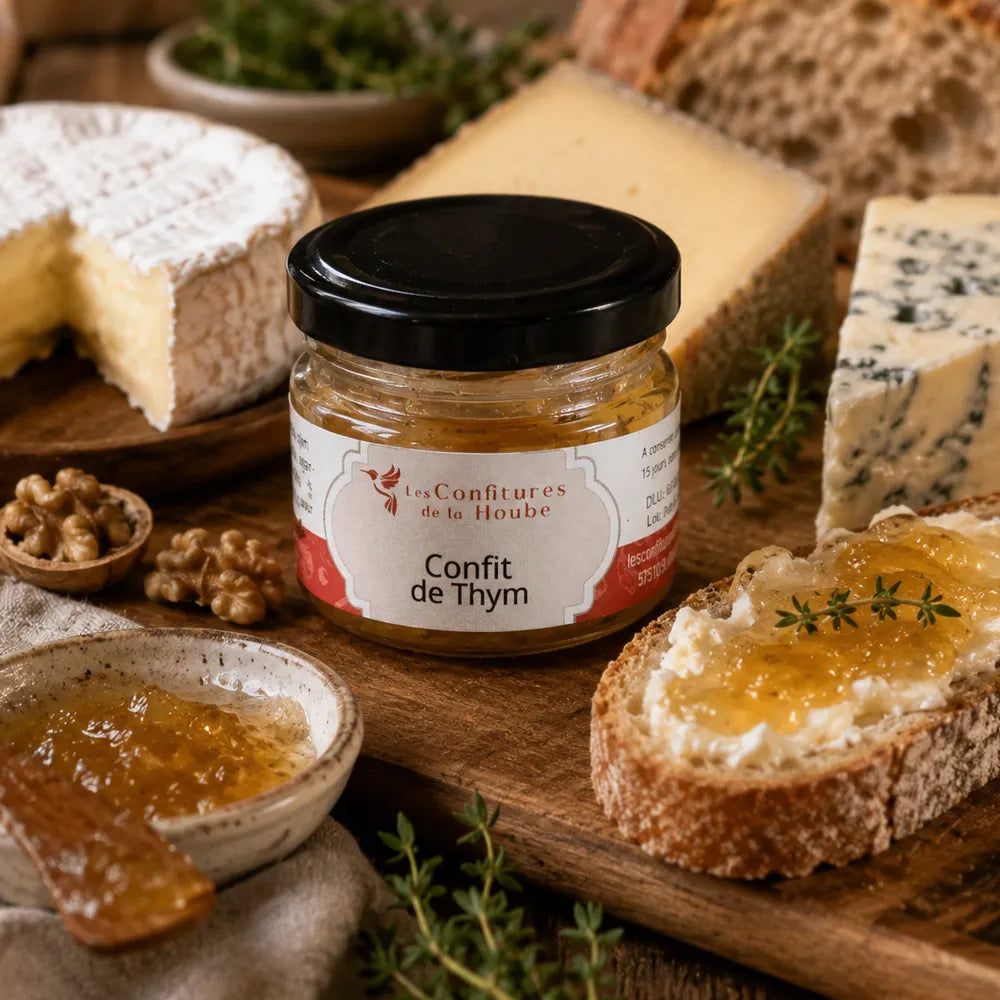 Mini- Confit de Thym 28g- Les Confitures de la Hoube