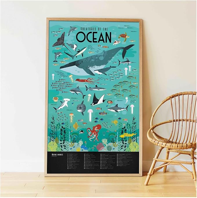 Póster adhesivo Poppik Ocean