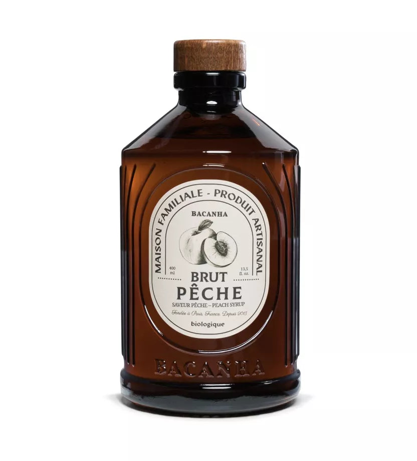 Sirop Brut de Pêche Bio - Bacanha