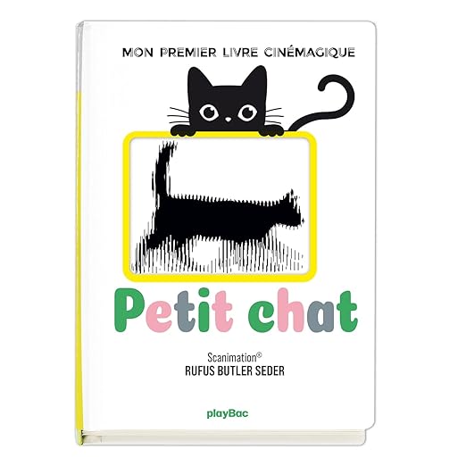 Mon premier livre Cinémagique "Petit Chat" - Hachette Jeunesse
