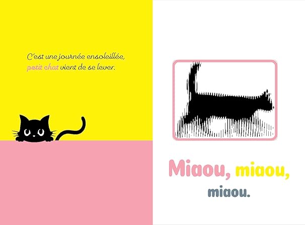Mon premier livre Cinémagique "Petit Chat" - Hachette Jeunesse