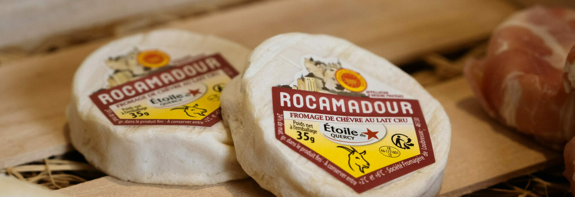 Rocamadour fermier AOP au lait de chèvre cru 35g