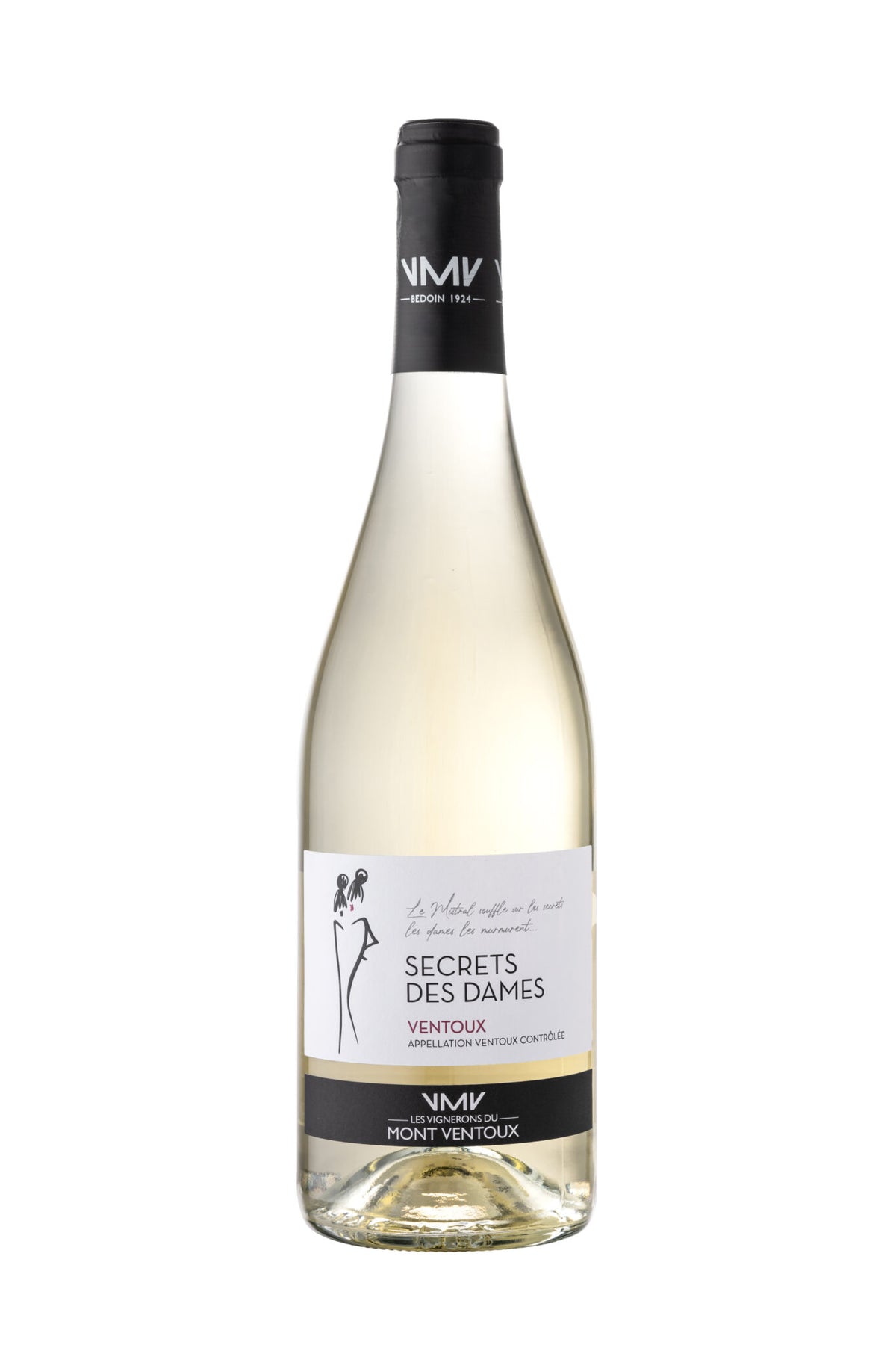 AOC Ventoux Secrets des Dames blanc 2024 l Vignerons du Mont-Ventoux
