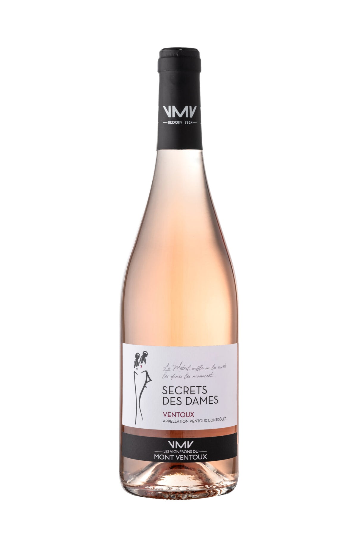 AOC Ventoux Secrets des Dames rosé 2024 l Vignerons du Mont-Ventoux