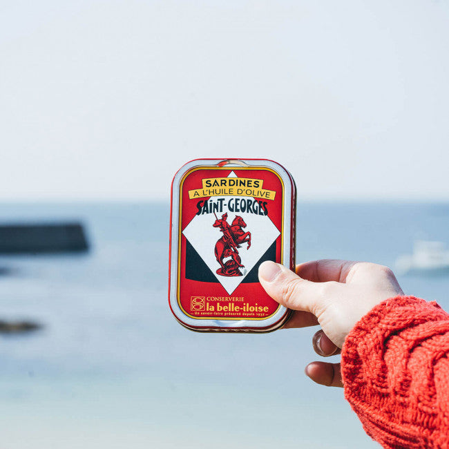 Sardines St Georges à l’huile d’olive vierge extra - La Belle-Iloise