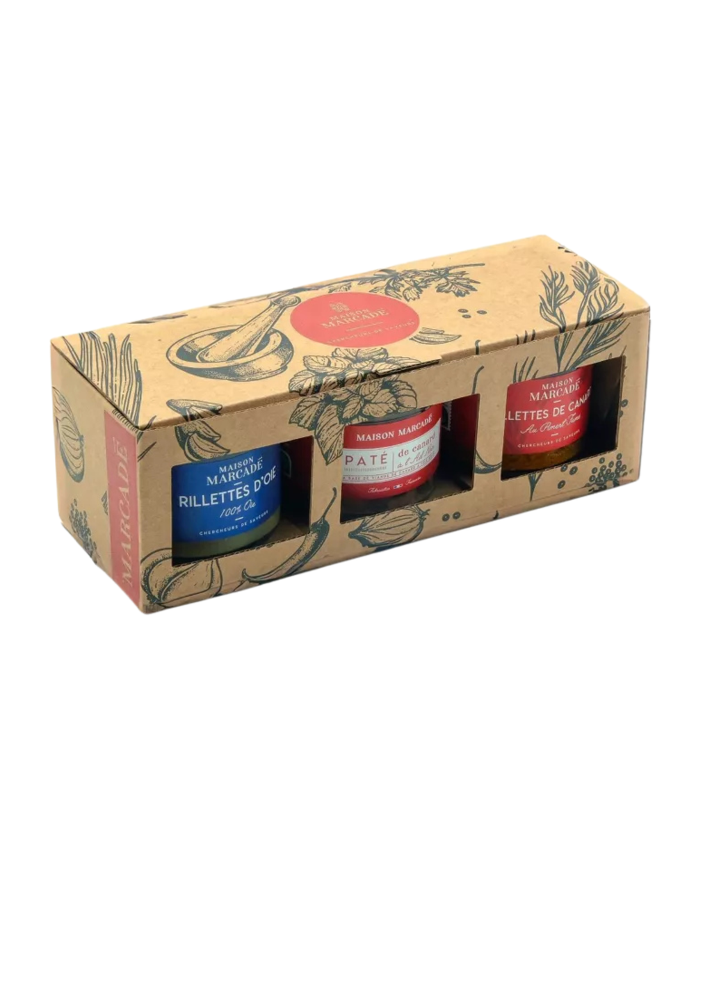 Coffret Tricolore Etuis 3x90g - Maison Marcadé