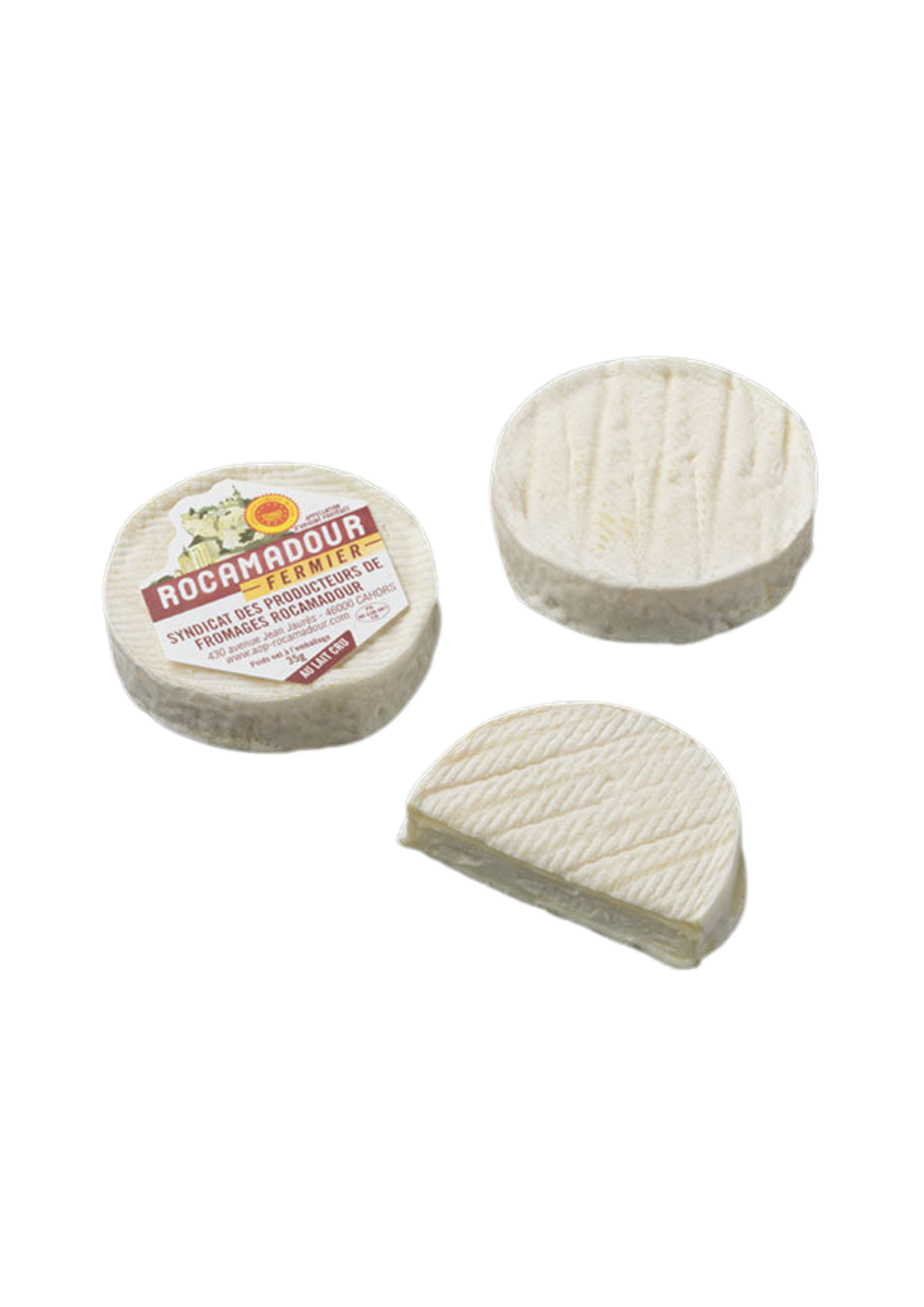 Rocamadour fermier AOP au lait de chèvre cru 35g