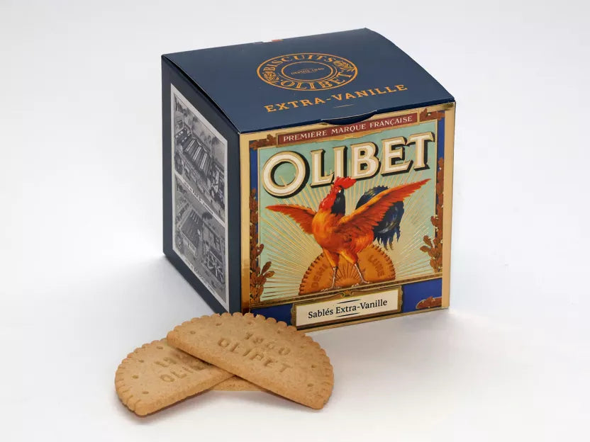 Demi-Lune Extra-Vanille boite 140g- OLIBET