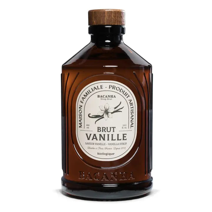Sirop Brut de Vanille Bio - Bacanha