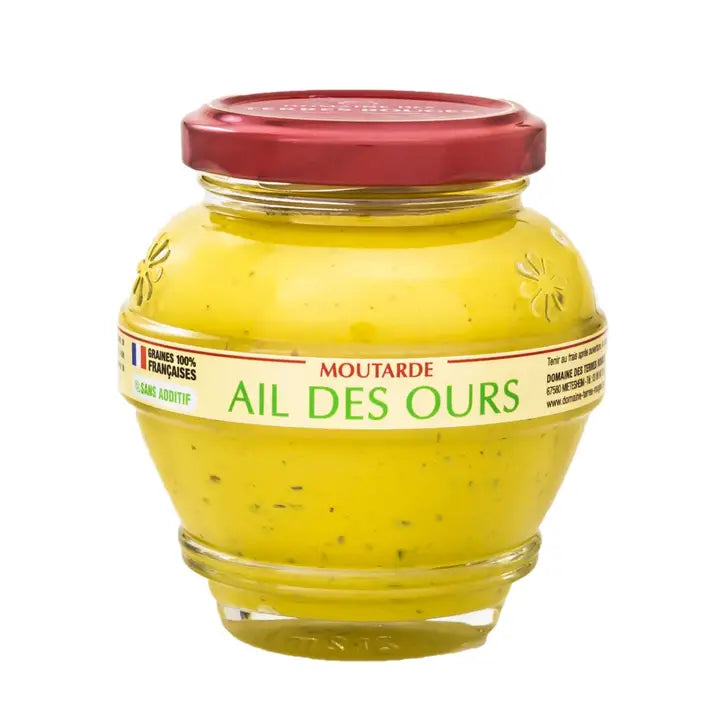 Mostaza Con Ajos Silvestres 200g - Domaine des Terres Rouges