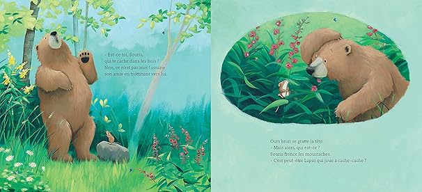 Ours Brun et l'ami caché (3+)- Larousse Jeunesse