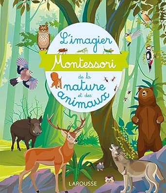 Gran libro ilustrado Montessori de la naturaleza y los animales.