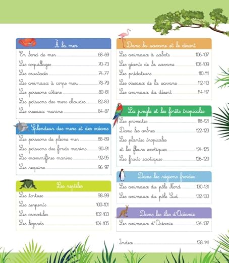Gran libro ilustrado Montessori de la naturaleza y los animales.