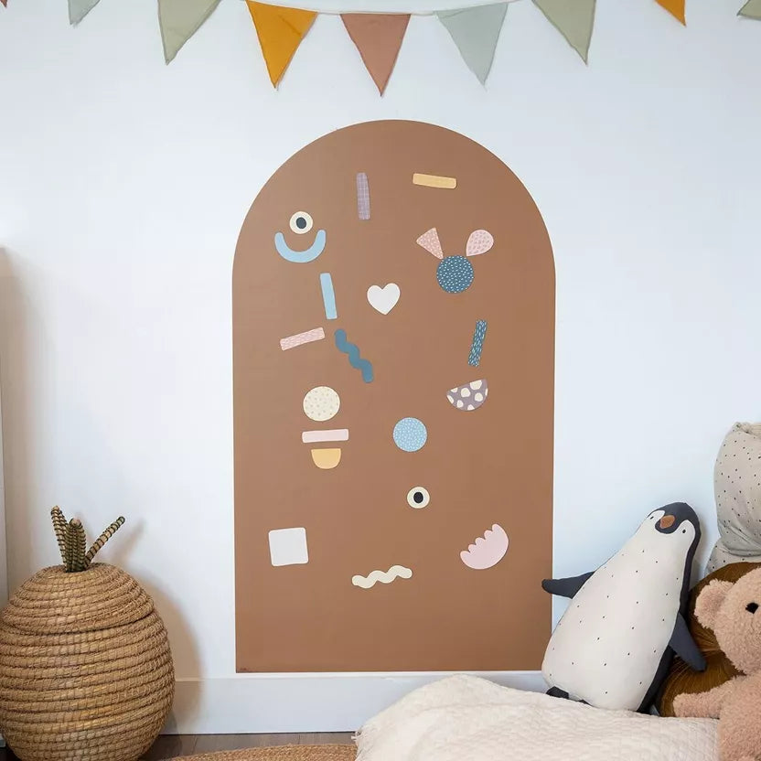 Tableau magnétique Arche coloré Caramel – 1mx58cm - Ferflex